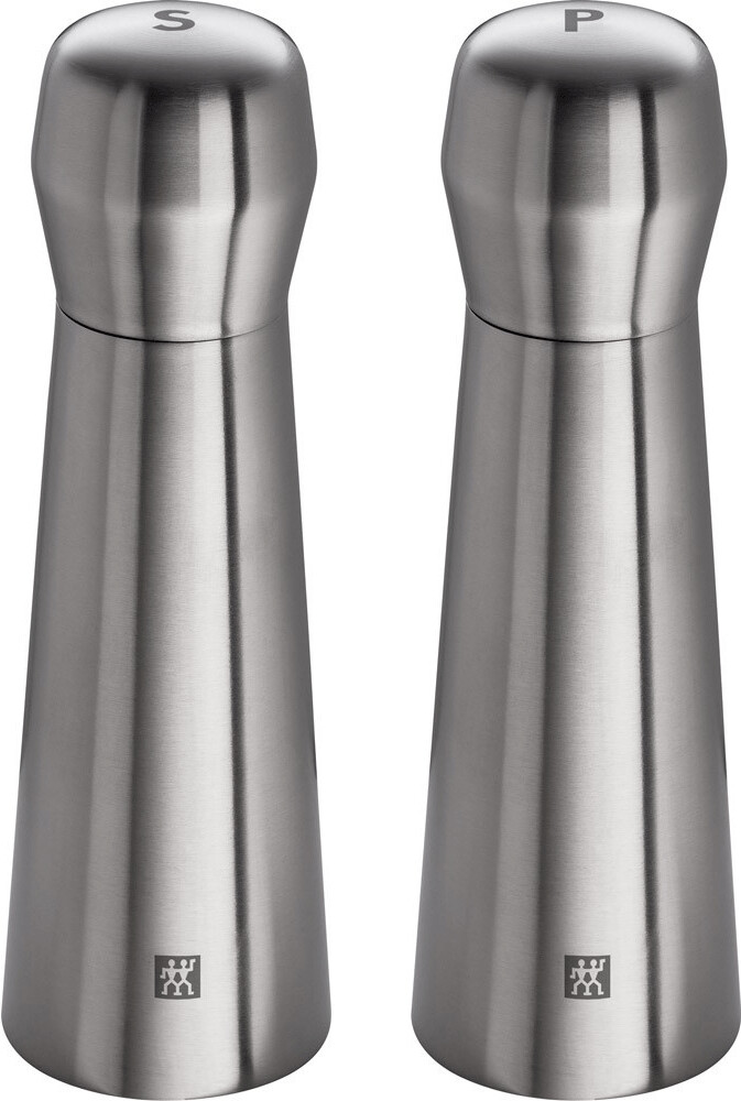 ست دو عددی آسیاب نمک و فلفل زولینگ آلمان مدل ZWILLING Spices، استیل ضد زنگ | طراحی مدرن با مکانیزم آسیاب سرامیکی مقاوم